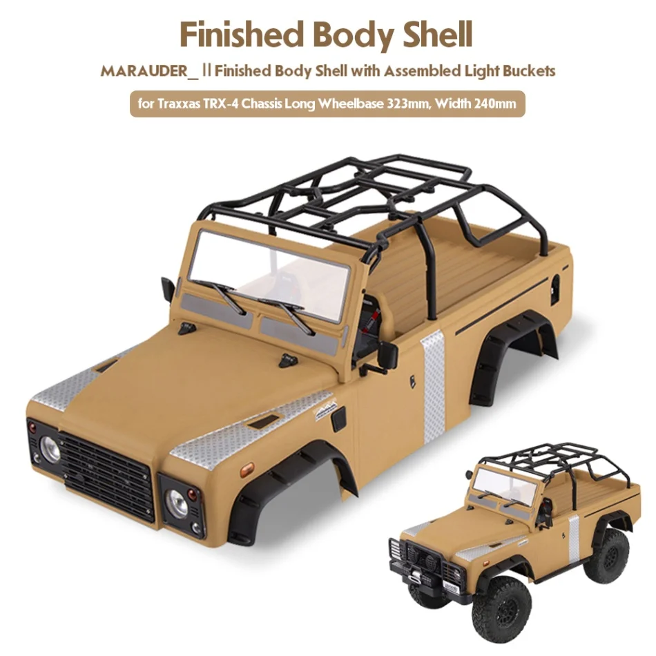 Корпус кузова радиоуправляемого автомобиля комплект для колесной база 313 мм