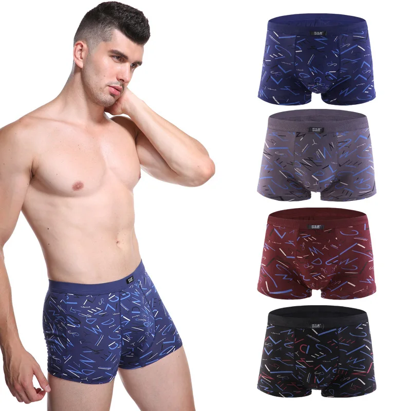 

youlehe 8pcs Soft Men's Boxer Shorts Men Underwear Sexy Trunks Modal Underpants 3D U Convex Boxers Comfortable Homme Cuecas