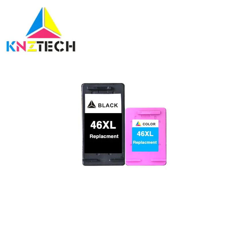 KNZ совместимый картридж с чернилами for46 46xl для 46 принтеров серий DeskJet 2020hc 2025hc 2520hc 2029 2529 4729 принтер картридж