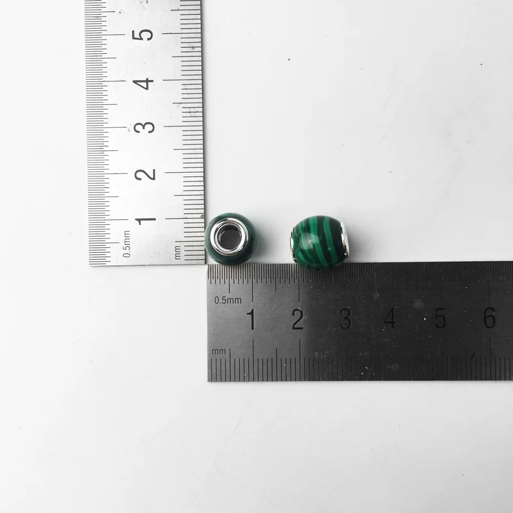 Зеленые Бусины Оберег Карма Европа 2018 Абсолютно Новый Хороший Ювелирный Украшения Подходит для Ключа Ожерелье Браслет Серьги Серебро Для Женщин Мужчин.