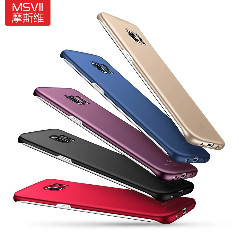 Для samsung Galaxy S7 чехол s Обложка Msvii Coque для samsung S7 чехол S 7 тонкий жесткий PC Скраб чехол для samsung Galaxy S7 Edge чехол s