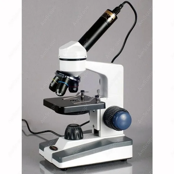 Биологический научный Студенческий микроскоп -- AmScope Supply 400X биологический +