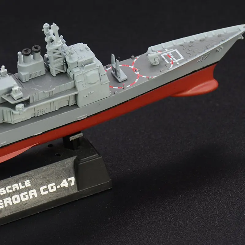 1:1250 шкала Предварительно Построенная USS Ticonderoga CG 47 управляемая ракета cruiser ВМС США
