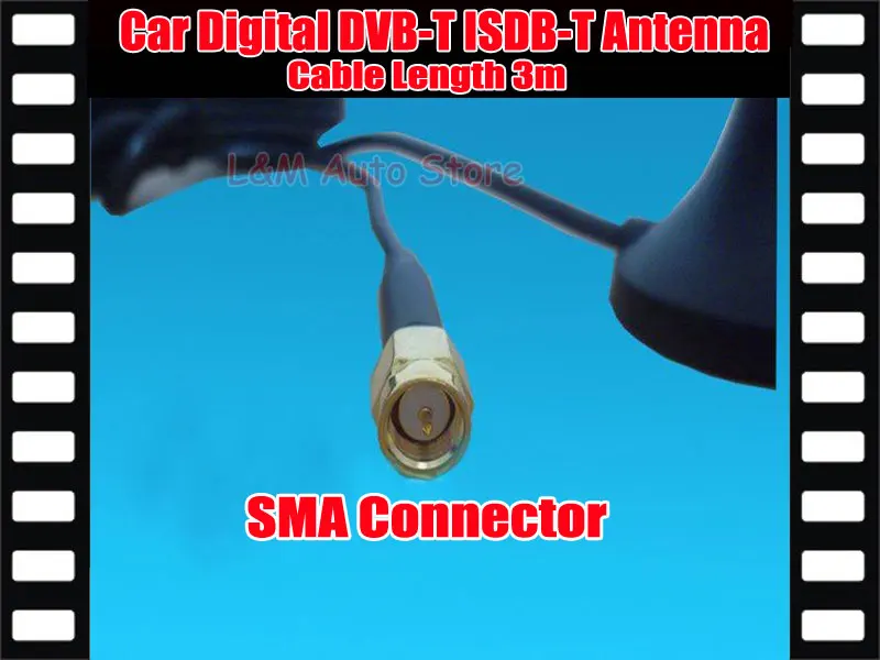 Цифровая ТВ-антенна пассивная Мобильная Автомобильная антенна DVB-T для