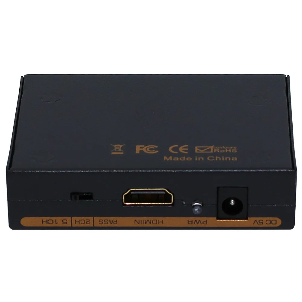 HDMI к аудио экстрактор 1080P оптический сплиттер SPDIF + RCA L/R конвертер HD сплиттер|hdmi to