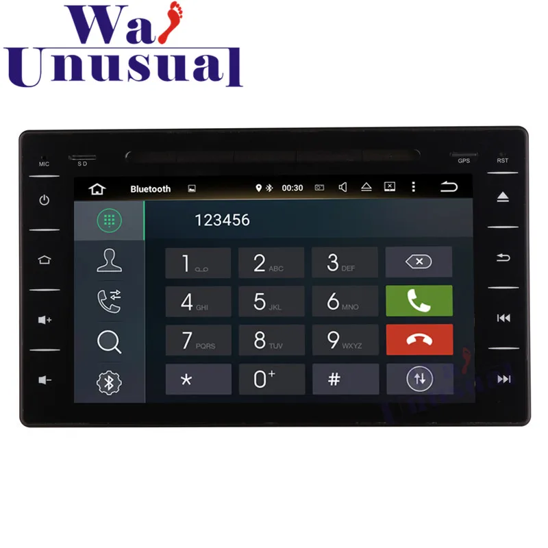 GPS-навигатор для Toyota Hilux 8-дюймовый экран ОЗУ 4 Гб ПЗУ 32 ГБ Android 6 0 2016x2017 | Автомобили и