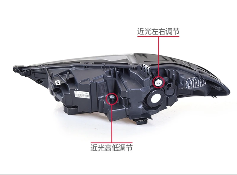 Автомобильный Стайлинг для Ford Mondeo фары fusion светодиодный фары DRL Hid биксеноновые фары объектив вспышка прямые желтые поворотные