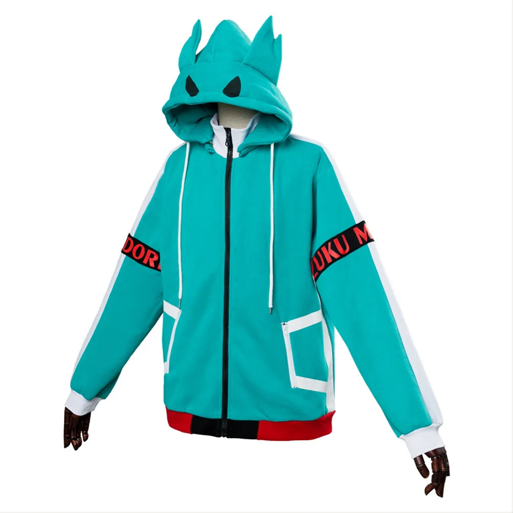 Толстовка Boku с капюшоном Моя геройская Академия худи Izuku Midoriya 3D принтом