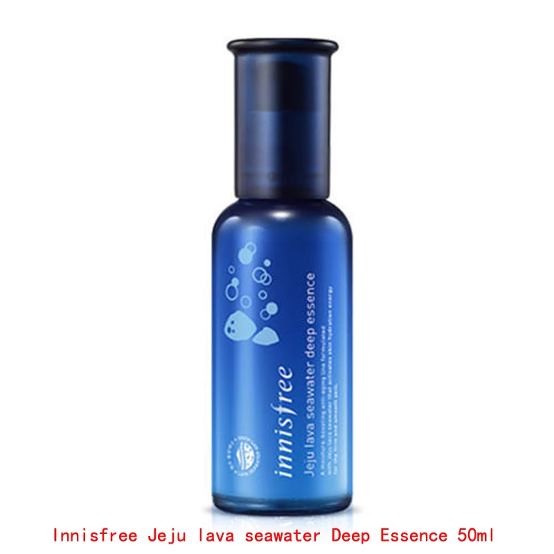 Deep Essence 50ml Jeju Lava морская вода эссенция 50 мл Ceramide сыворотка уход за кожей лица увлажняющий, против морщин отбеливающий экстракт для лица Корея Косметика - Вес нетто: Deep Essence 50ml