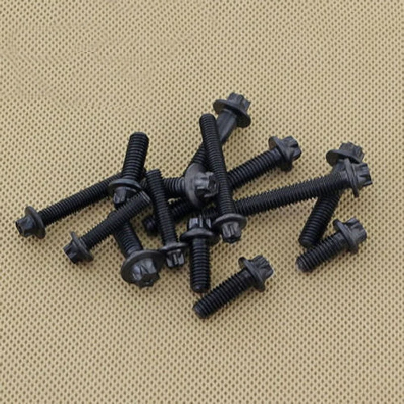 Шестигранный винт M5 M6 Torx T & TX винты с фланцевой головкой шестигранный болт класса