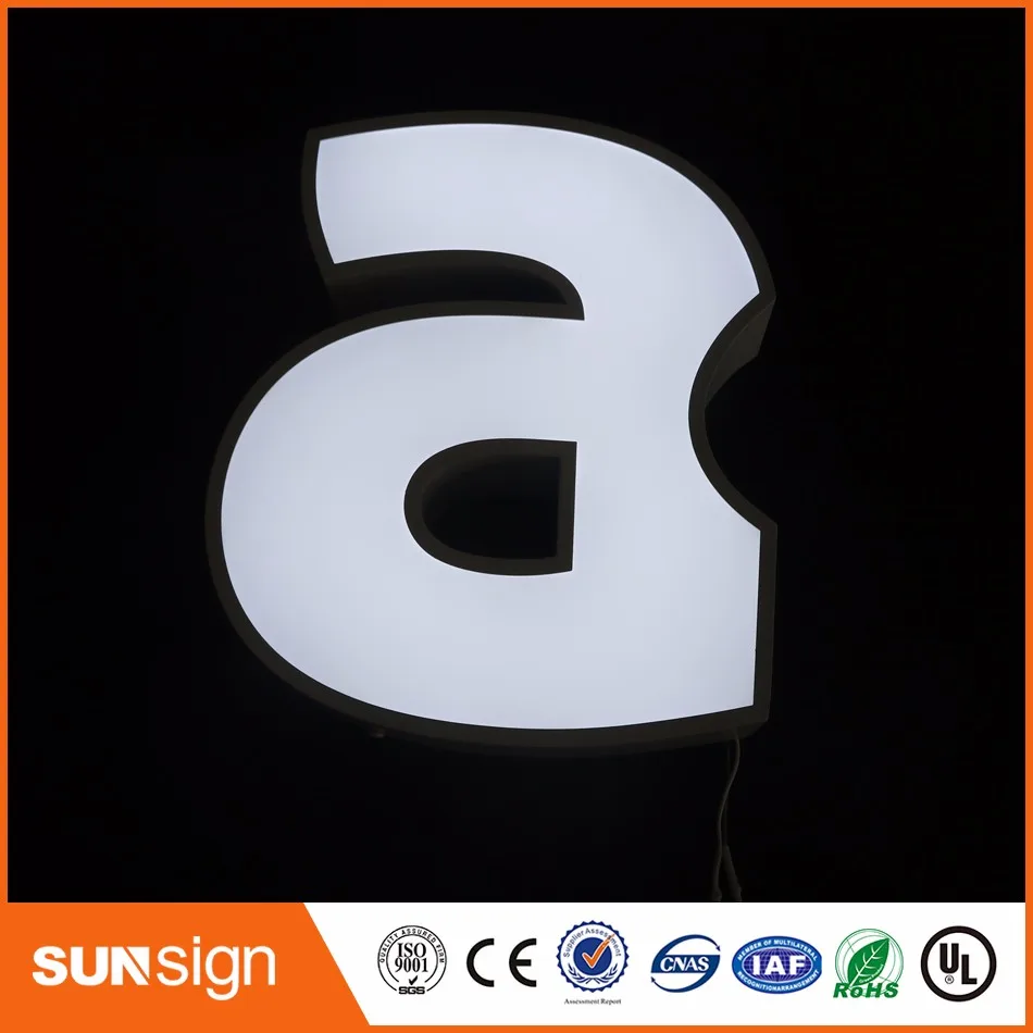 AliExpress обувь по заводским ценам акриловый знак со светодиодной подсветка светящаяся буква знак