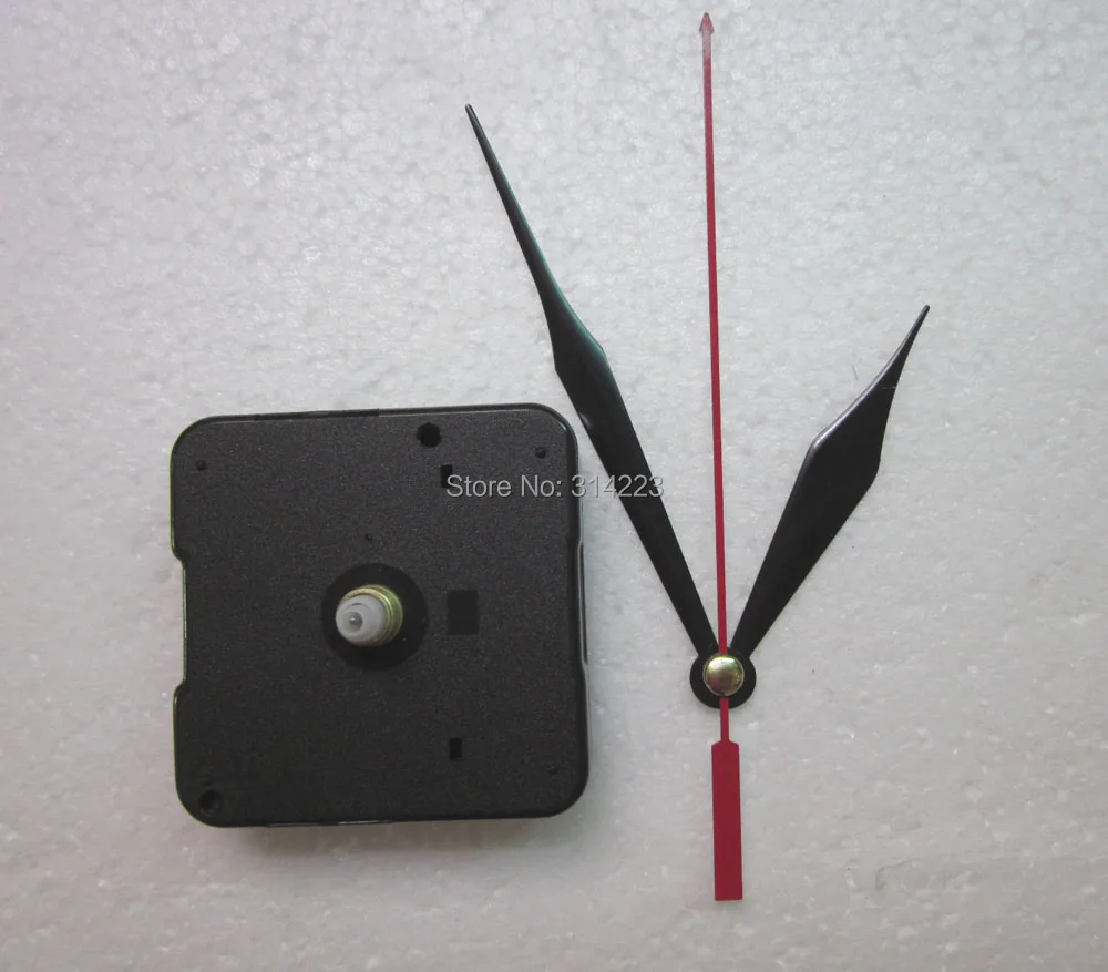 

Wholesale 5 set mute Quartz Clock Movement for Clock Mechanism Repair DIY clock parts accessories short shaft 12mm JX018
