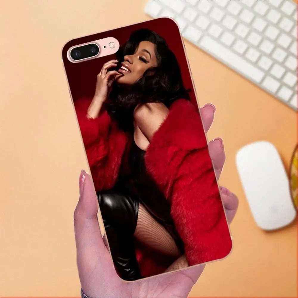 Чехол из ТПУ с рисунком Unny Girl Cardi B для Sony Xperia Z Z1 Z2 Z3 Z4 Z5 compact Mini M2 M4 M5 T3 E3 E5 XA XA1 XZ Premium |
