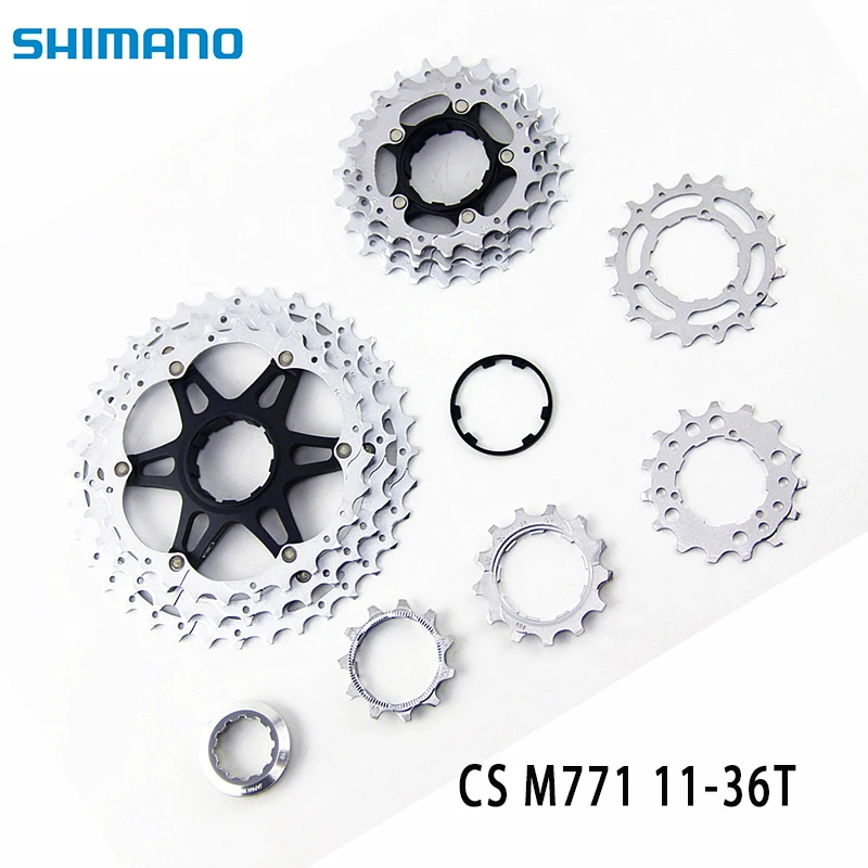 SHIMANO DEORE XT CS M771 Кассетная Звездочка для горного велосипеда MTB 10 скоростей 11 36T