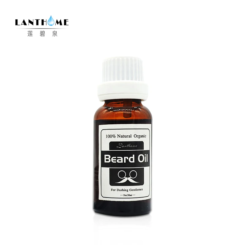 1pc beard oil Профессиональный натуральный кондиционер для роста бороды, органический кондиционер для усов, воск для бороды, бальзам для ухода, гладкий Стайлинг - Цвет: 1pc beard oil