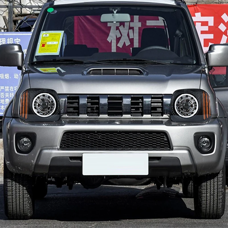 Hlxg 2 шт./1 комплект Автомобильный Стайлинг светодиодный фары для Suzuki Jimny 2007 2015