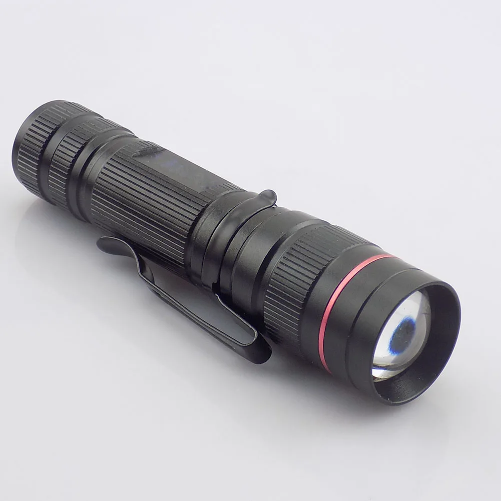 Мини фонарик масштабируемый Q5 Фокус тактический маленький карманный фонарь