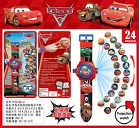 Childrens Watches Cartoon Car 20 24 Projection Pattern Digital Watch For Boys Girls LED Kids Clock Toys Xmas Gift Reloj Relogio