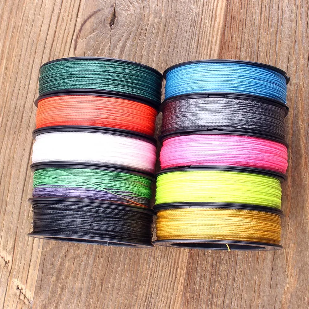 DNDYUJU Super Strong 4 strand 100M 100% PE Braided Fishing Line 10-80LB Multifilament Carp Saltwater | Спорт и развлечения