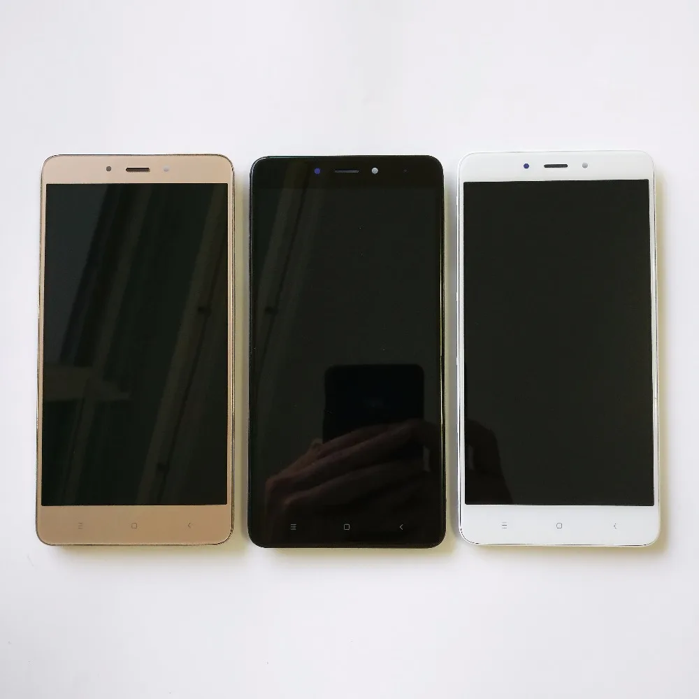 MTK Helio X20 5,5 дюймовый Redmi NOTE 4 ЖК-дисплей кодирующий преобразователь сенсорного экрана в сборе с рамкой для Xiaomi Redmi NOTE 4 Pro Prime