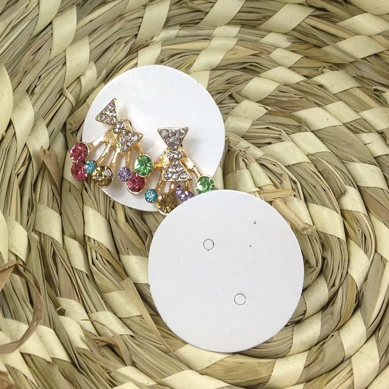 2019 новые модные популярные белые серьги карты/ювелирные изделия дисплей карты