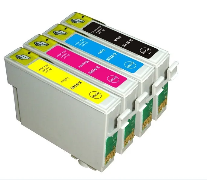 3 комплекта 92N T0921N-T0924N совместимый чернильный картридж для EPSON Stylus C91 CX4300 T27 T26 TX106