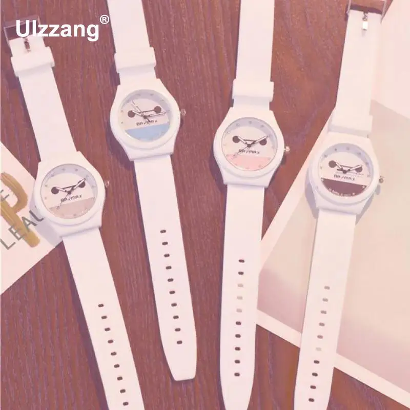 Кварцевые наручные часы для девочек отдыха с большими глазами яркие цвета