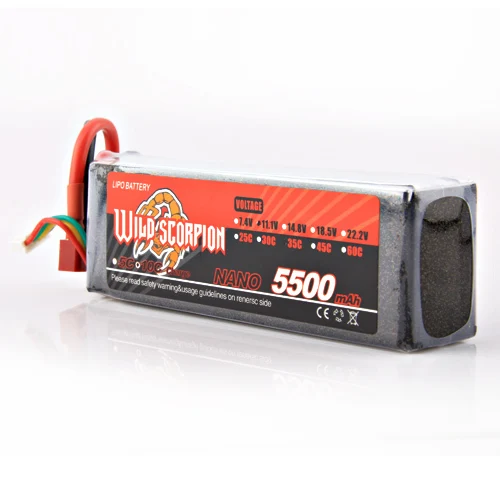1 шт. дикая Скорпион RC 11 V 5500mAh 35C Lipo батарея для радиоуправляемого квадрокоптера