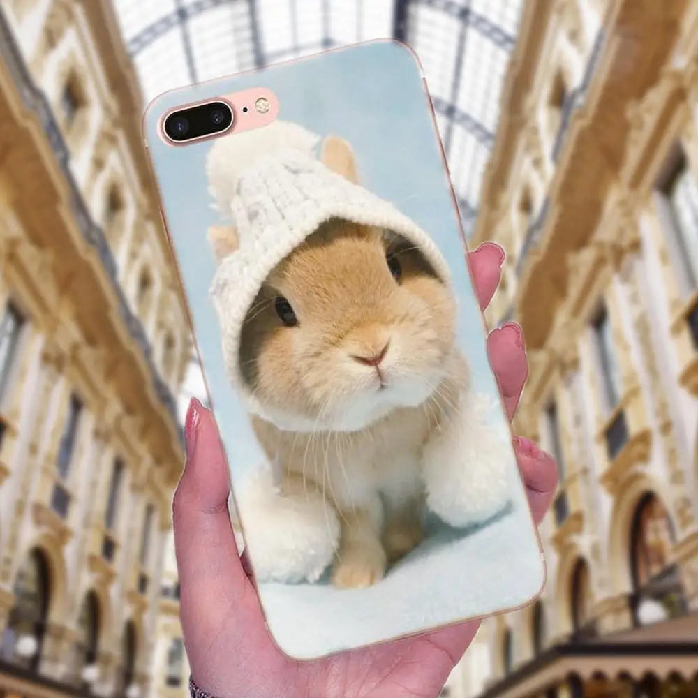 Кролик мышь Хомяк новинка чехлы Мягкий ТПУ милая кожа для Galaxy J1 J2 J3 J330 J4 J5 J6 J7 J730 J8