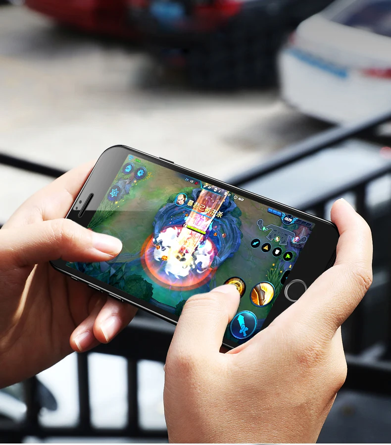 YIYONG закаленное стекло для iPhone 6 6s 7 8 Plus полное покрытие 5D HD анти-синий светильник Защита экрана для iPhone x s xr xs Max стекло
