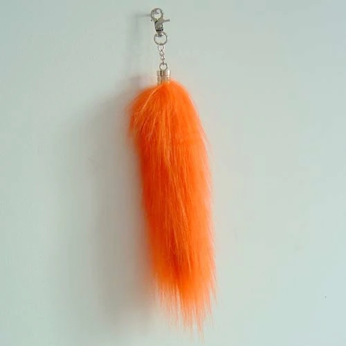 

Free shipping fox tail fur accessory fox fur bag accessories