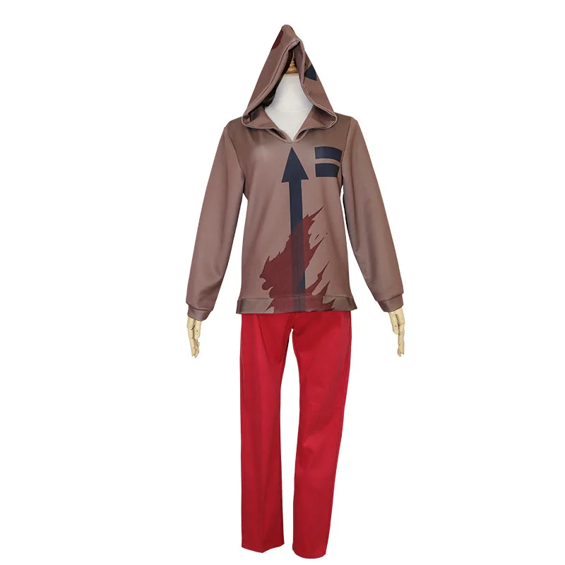 Jacket Pants Belt NOWCOS высокое качество ангелы смерти косплей Исаак Фостер костюм играть парики Zack обувь Хэллоуин Косплей Костюм Полный комплект - Цвет: Jacket Pants Belt