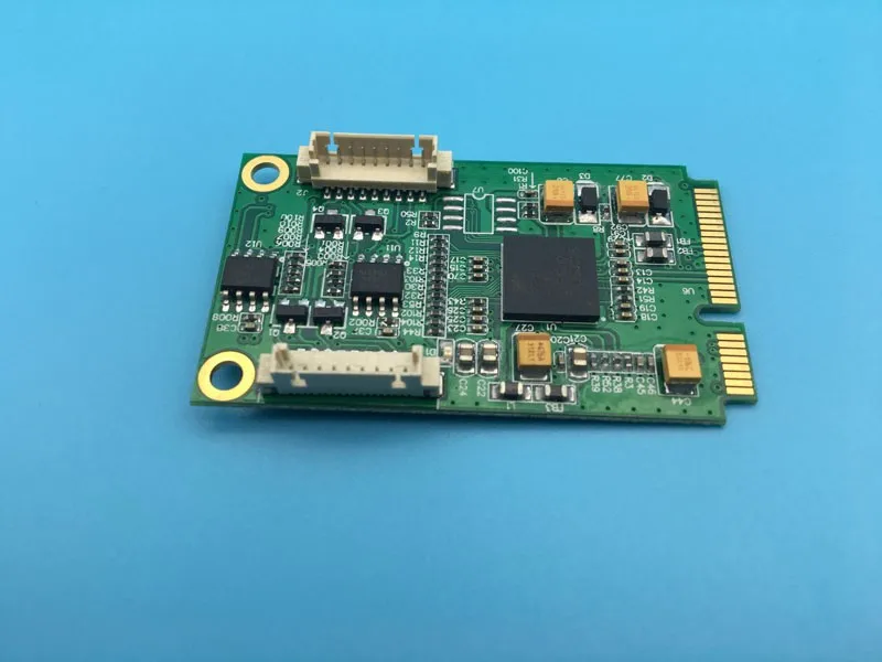 Mini PCI-Express на 2 порта RS422 RS485 промышленный последовательный контроллер плата