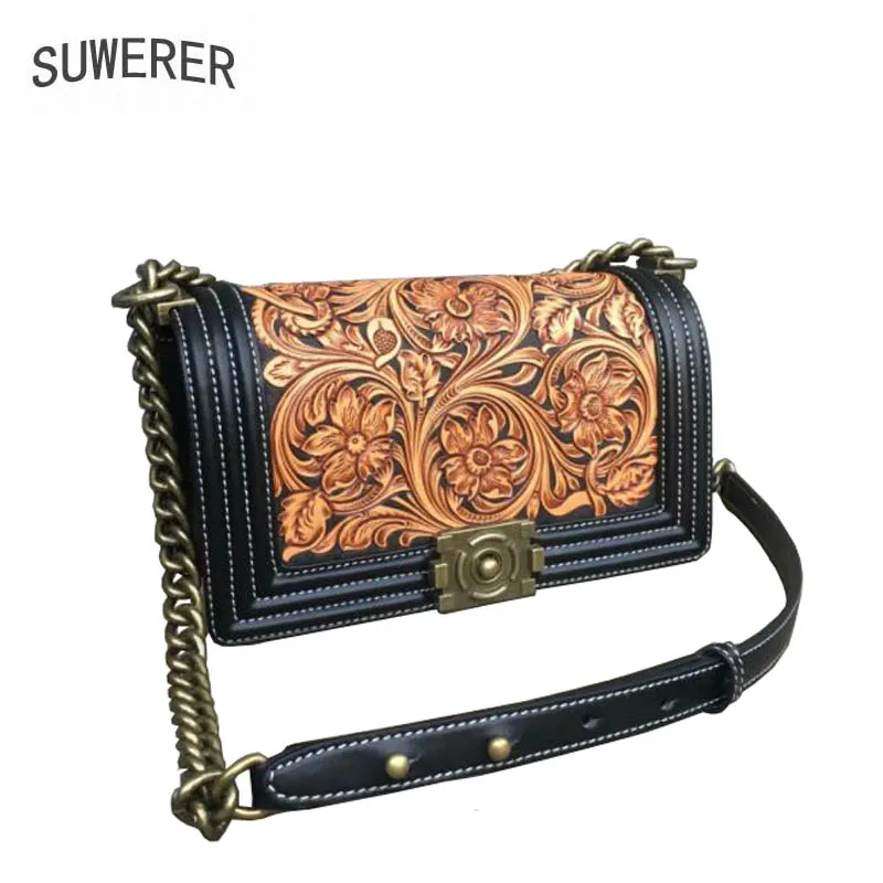 Женские сумки из натуральной кожи дизайнерские ручной работы воловьей | Багаж и