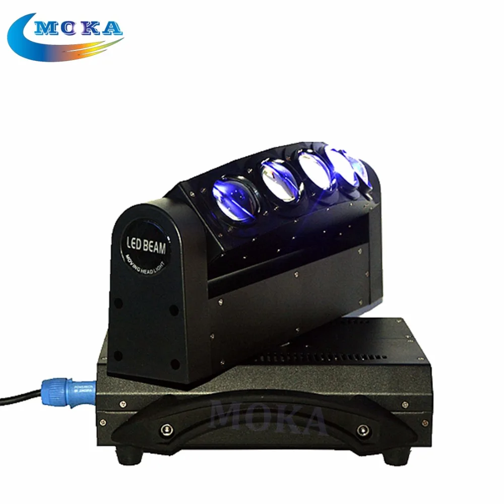 2 шт./лот Высокое качество CREE LED moving head light 5x10 Вт led beam bar DMX512 сценический свет
