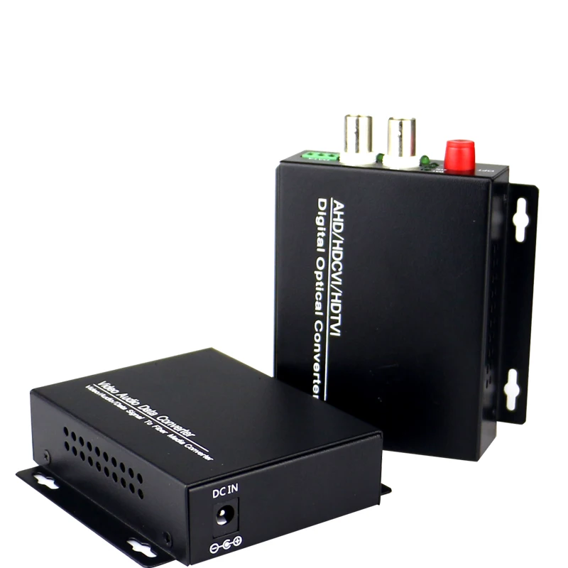 Высококачественные двухканальные волоконно-оптические преобразователи HD CVI для