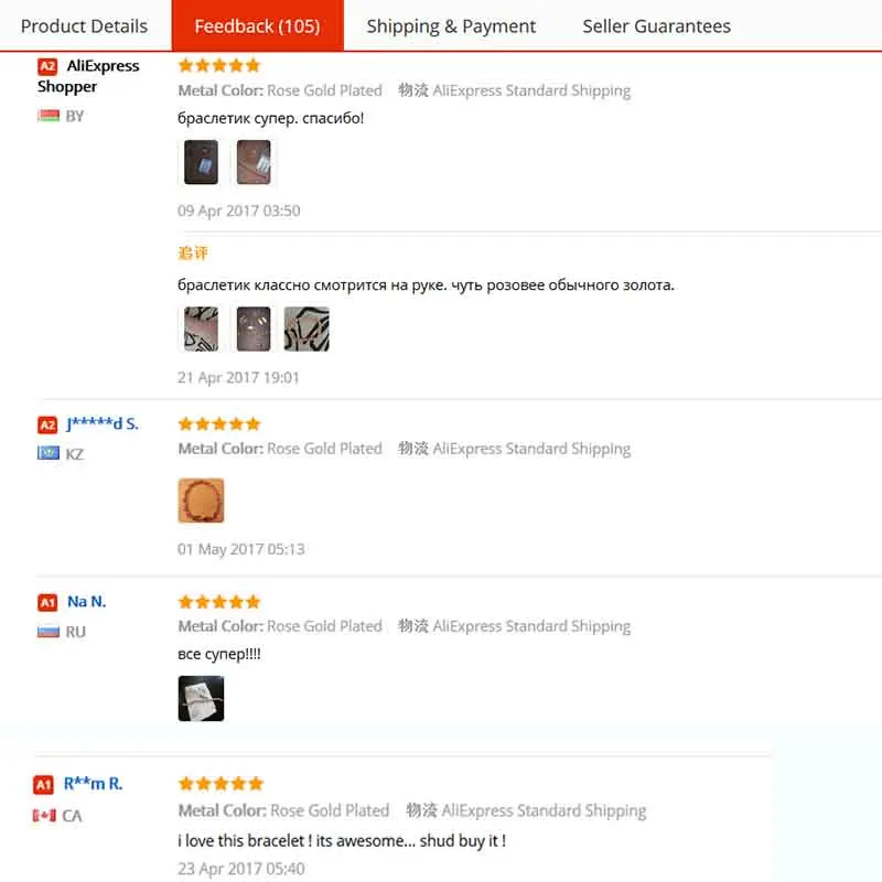 Браслеты Romad с подвесками милые ювелирные украшения из кристаллов под розовое