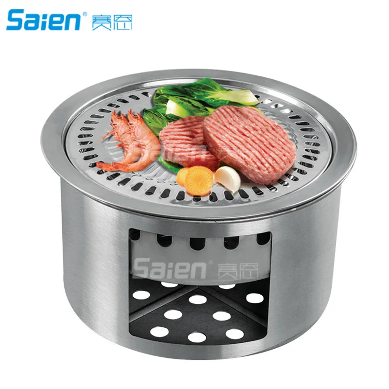 Туристическая плита портативная горелка из нержавеющей стали для пикника