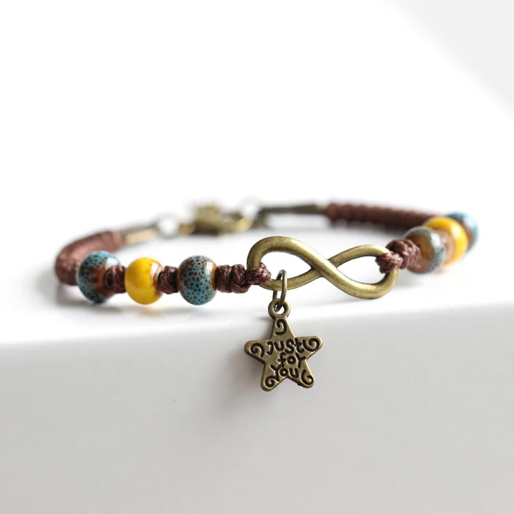 Керамические ювелирные изделия звездный узор керамические браслеты и модный