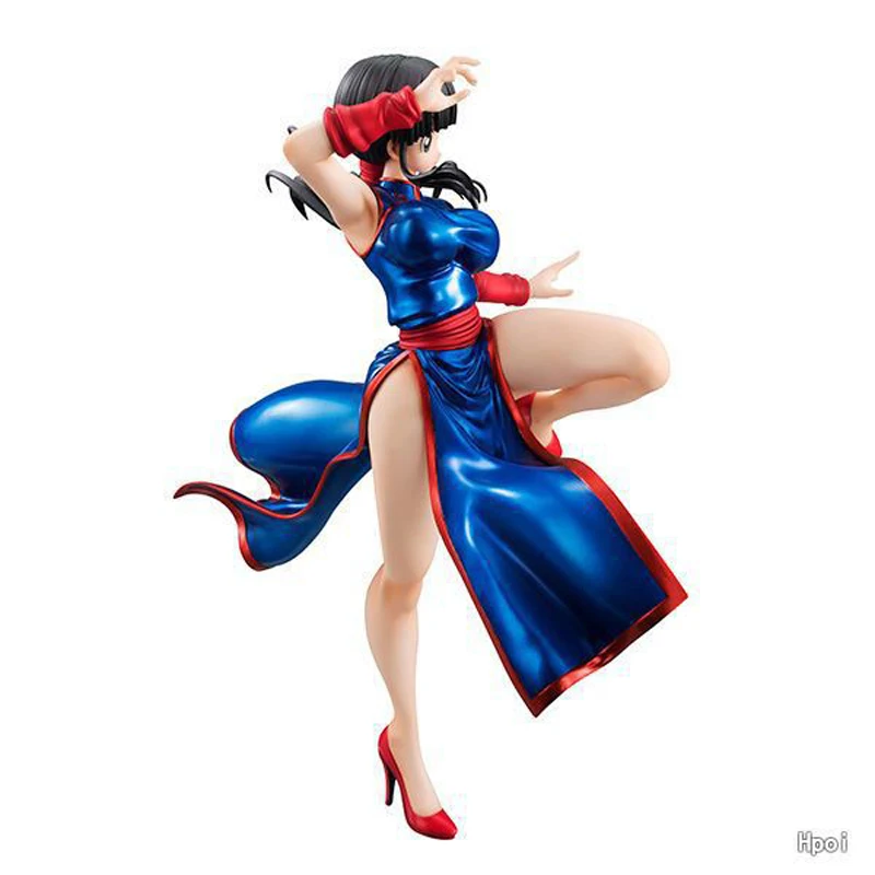 20 см Dragon Ball Z Chichi фигурки с китайским Cheongsam Сексуальная девушка модель игрушки