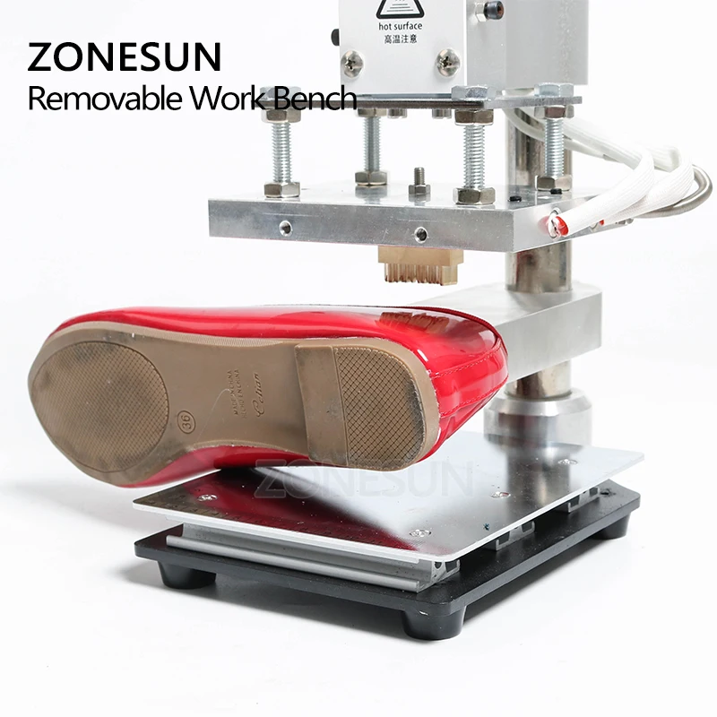 ZONESUN машина для горячего тиснения фольгой пластина рабочих доска тиснение штамп