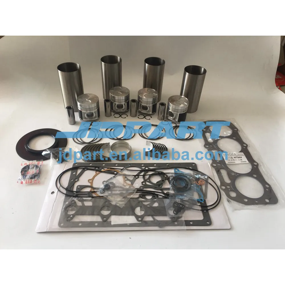 Новый комплект для капитального ремонта N844T TURBO + 0 5 Shibaura|Поршни кольца валы и