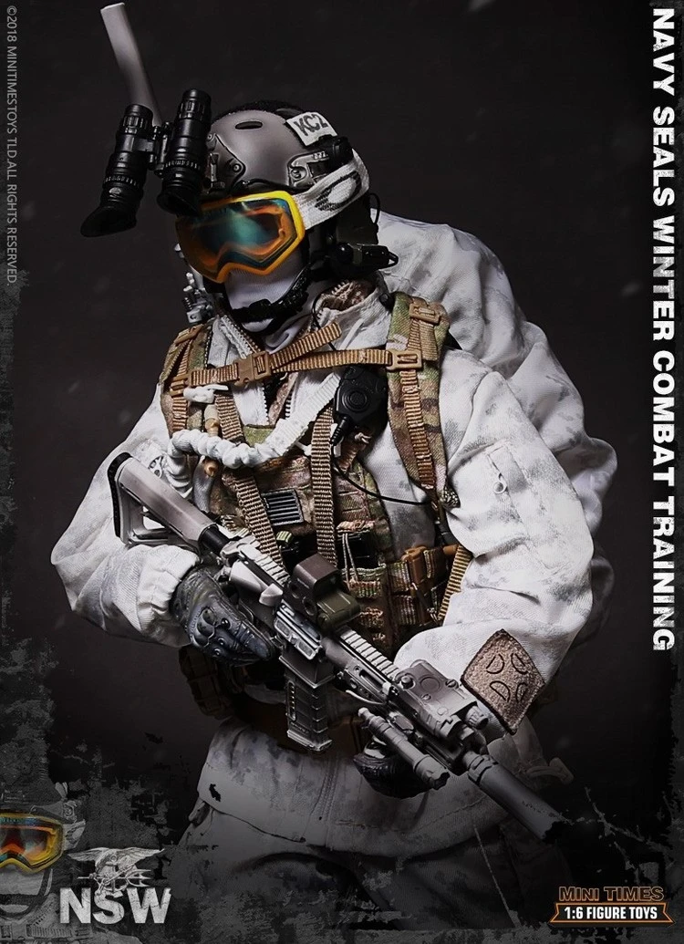 Для сбора 1/6 масштаба полный набор Рисунок M011 ВМС США уплотнения зима Combat Training мужской фигуры модель игрушки подарок
