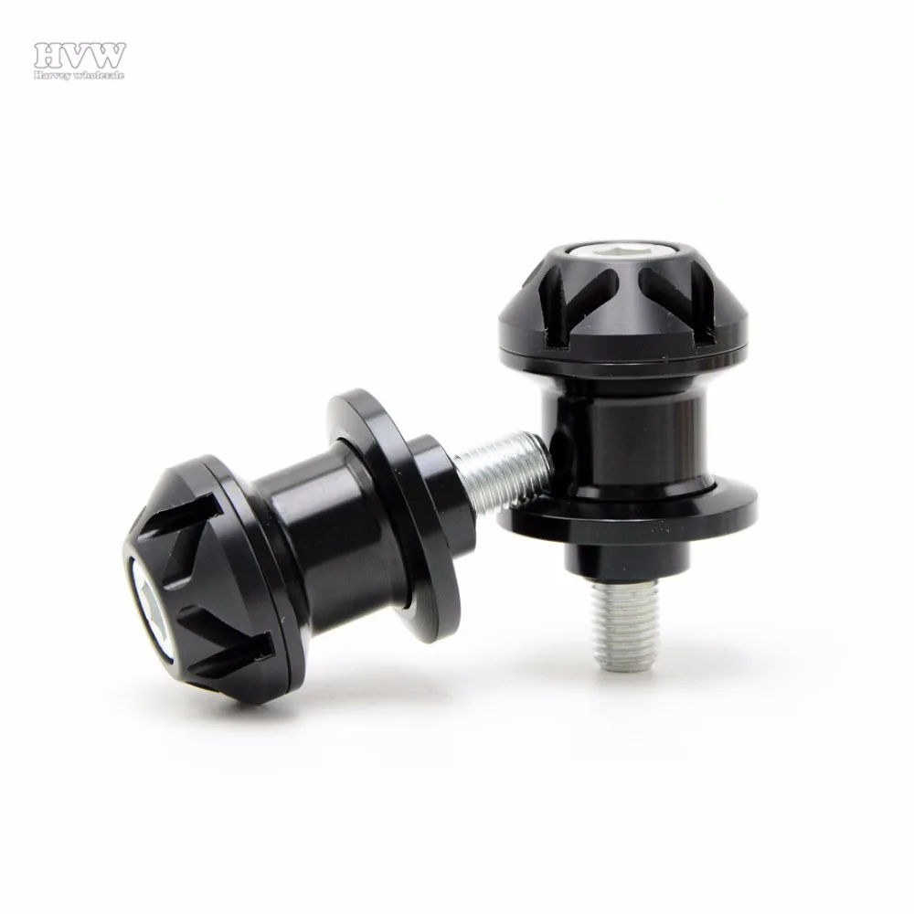 2pcs 6mm 8mm 10mm Motorcycle Stand Screws CNC Swingarm Swing Sliders Spools universal For Yamaha Tmax 500 530 XJR 400 | Автомобили и