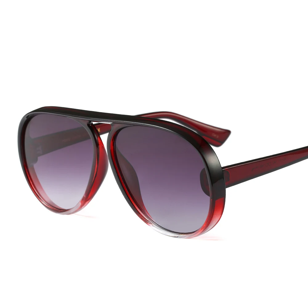 Для женщин Gafas Круглый Солнцезащитные очки для oversize мужчин градиентные линзы 2018