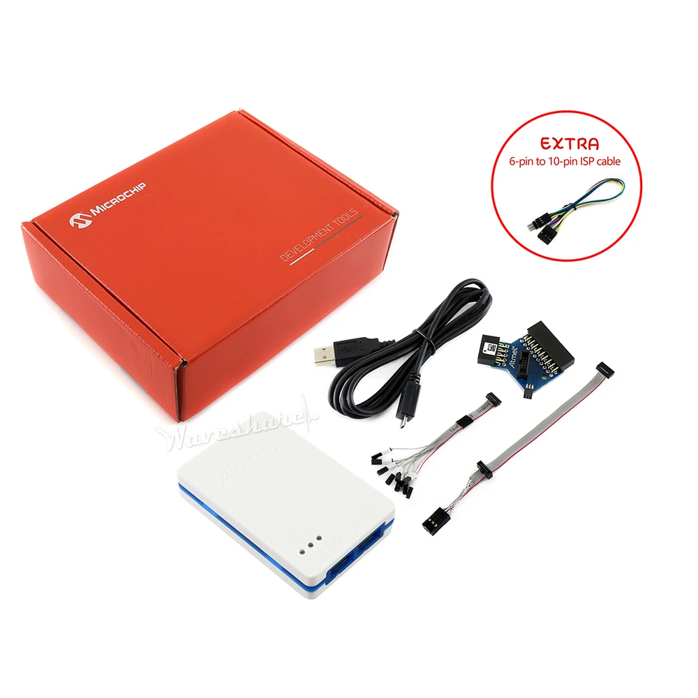 Оригинальный Atmel SAM и AVR ICE программатор эмулятор отладки USB поддерживает JTAG SWD PDI TPI