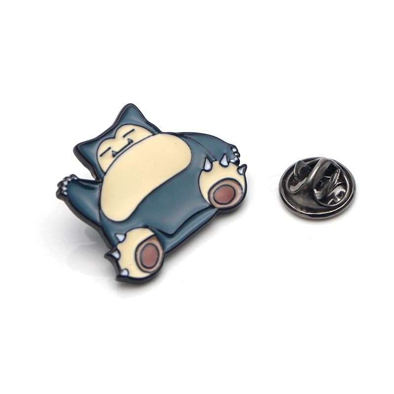 L3361 Snorlax Декоративный металл эмалированные Броши мультфильм творческие металлические броши Джинсовая Шляпа значок воротник ювелирные изделия 1 шт