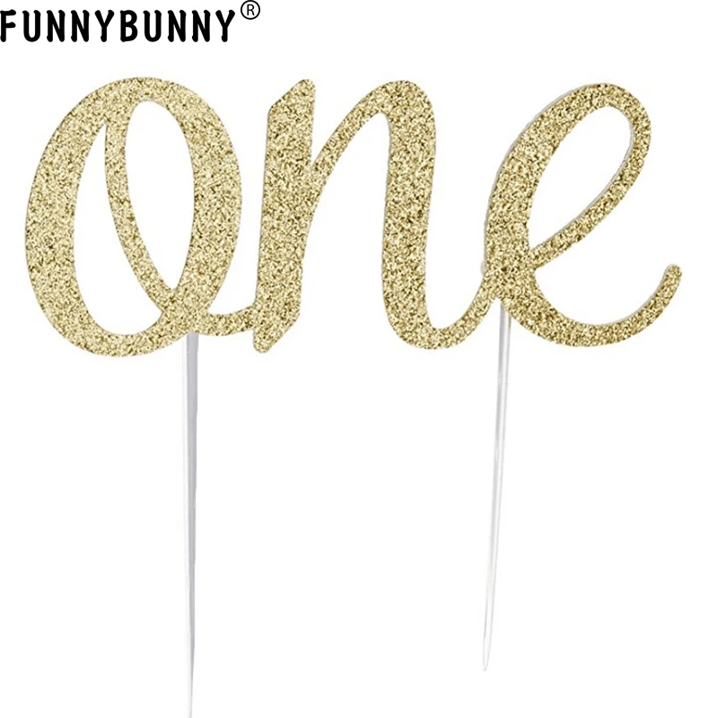 FUNNYBUNNY украшение для торта на день рождения ручной работы один Сделано в США с