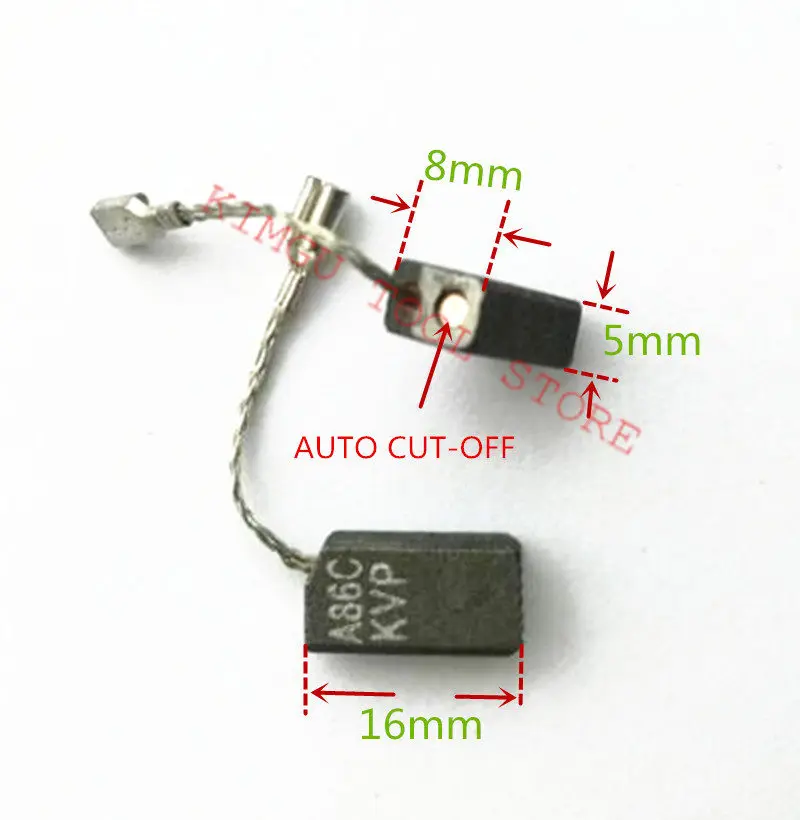 

Угольные щетки для Bosch, 3 пары, сменные угольные щетки для Bosch, GWS780C, GFF22A, GGS300L, угловая шлифовальная машина, Аксессуары для инструментов с функцией шлифовки под углом, для шлифования, для шлифования, для автомобиля