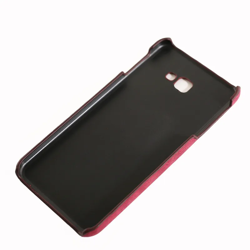 Для samsung J4 плюс Чехол из искусственной кожи жесткий Пластик задняя крышка чехол